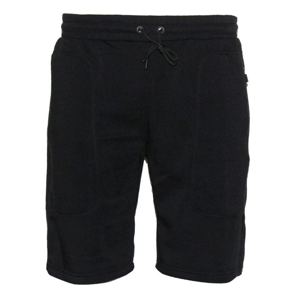 Men's Shorts Drawstring Comfort Fitness Gym Workout Shorts Black
